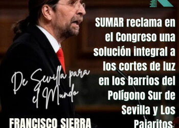 SUMAR reclama en el Congreso una solución integral a los cortes de luz en los Barrios de Andalucía